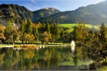 Der herbstliche Kurpark in Bad Gastein. • © Gasteinertal Tourismus GmbH
